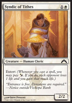 Syndic of Tithes - Gatecrash (Common) [GTC-26] Immagine principale del prodotto