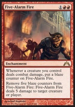 Five-Alarm Fire - Gatecrash (Rare) [GTC-91] Immagine principale del prodotto