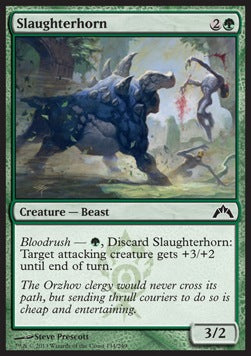 Slaughterhorn - Gatecrash (Common) [GTC-134] Immagine principale del prodotto