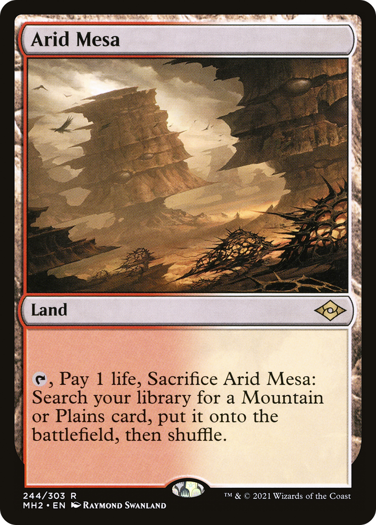 Arid Mesa – Modern Horizons 2 244 – Magic: The Gathering single card Hauptbild