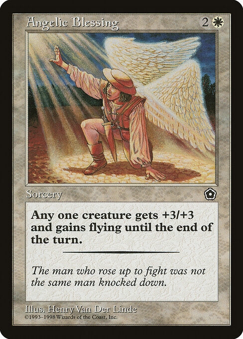 Angelic Blessing – Portal Second Age (P02-9) Magic: The Gathering card | LC-REM-20260804-15339916624204-25d409ef-9635-4ebe-944f-03e371bc40f0