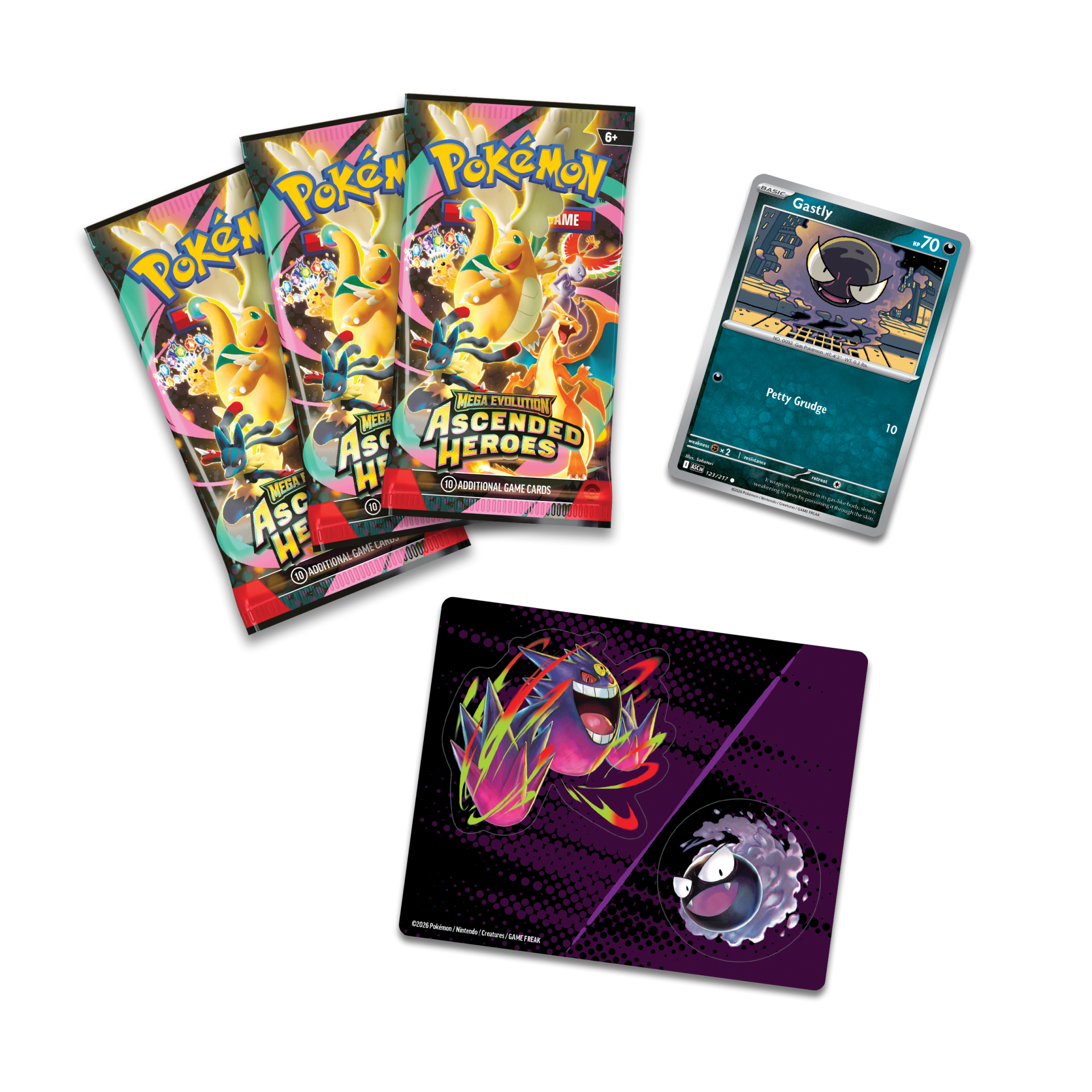 Ascended Heroes: Gastly Tech Sticker Collection