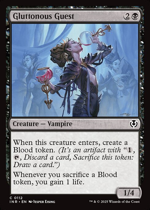 Gluttonous Guest – Innistrad Remastered (INR-112) Magic: The Gathering card