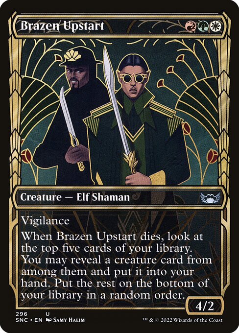 Brazen Upstart – Streets of New Capenna (SNC-296) Magic: The Gathering card | LC-REM-20260804-15383434133836-25fd80c9-e86c-48bd-8c8b-654a29665931 Hauptbild