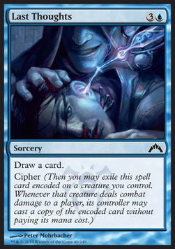 Last Thoughts - Gatecrash (Common) [GTC-40] Immagine principale del prodotto