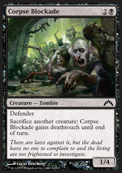 Corpse Blockade - Gatecrash (Common) [GTC-60] Immagine principale del prodotto