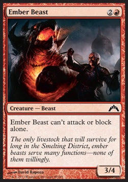 Ember Beast - Gatecrash (Common) [GTC-89] Main image