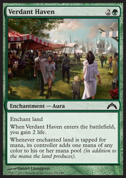 Verdant Haven - Gatecrash (Common) [GTC-138] Hauptbild