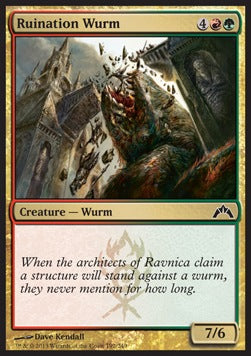 Ruination Wurm - Gatecrash (Common) [GTC-192] Immagine principale del prodotto