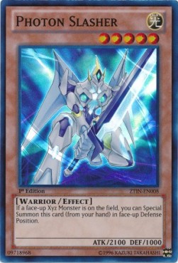 Photon Slasher - 2013 Zexal Collection Tin (Super Rare) [ZTIN-008] Main image