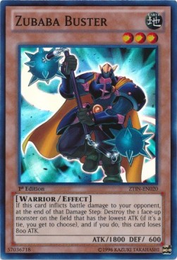 Zubaba Buster - 2013 Zexal Collection Tin (Super Rare) [ZTIN-020] Main image