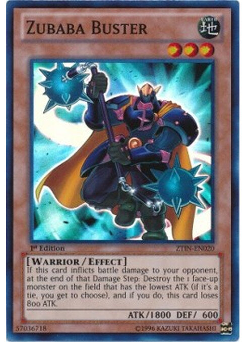 Zubaba Buster — 2013 Zexal Collection Tin (ZTIN-020) Yu-Gi-Oh! card Hoofdafbeelding