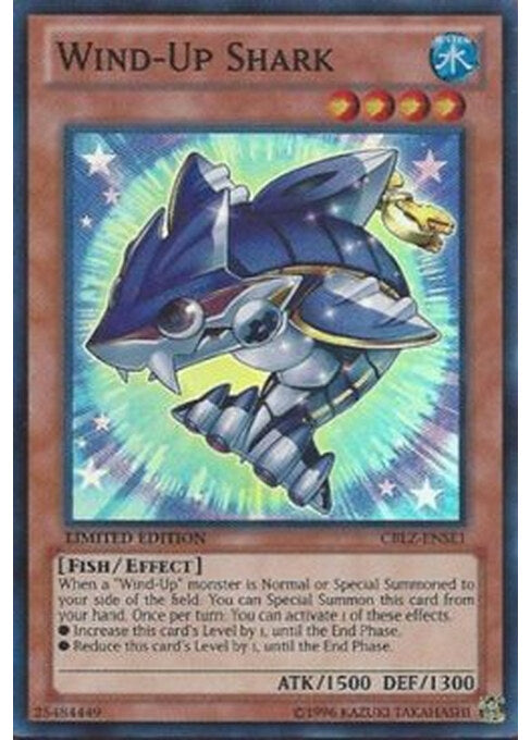 Wind-Up Shark — Cosmo Blazer (CBLZ-SE1) Yu-Gi-Oh! card Immagine principale del prodotto
