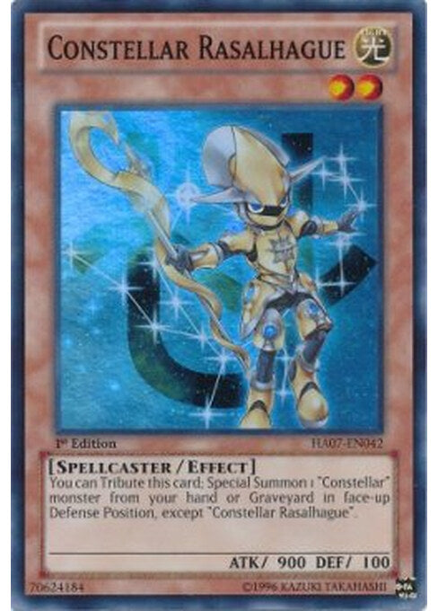 Constellar Rasalhague — Hidden Arsenal 7 (HA07-042) Yu-Gi-Oh! card Imagen principal del producto