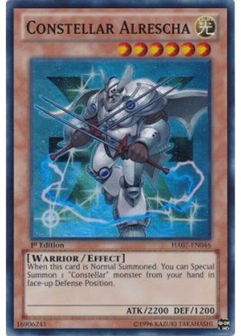 Constellar Alrescha — Hidden Arsenal 7 (HA07-046) Yu-Gi-Oh! card Imagen principal del producto