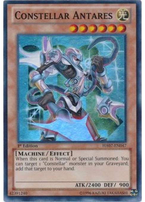 Constellar Antares — Hidden Arsenal 7 (HA07-047) Yu-Gi-Oh! card Imagen principal del producto