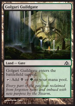 Golgari Guildgate - Dragon's Maze (Common) [DGM-149] Hoofdafbeelding