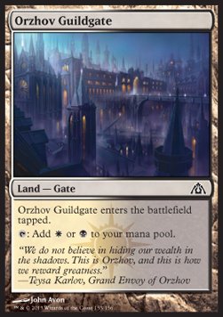 Orzhov Guildgate - Dragon's Maze (Common) [DGM-153] Imagen principal del producto