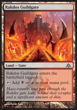 Rakdos Guildgate - Dragon's Maze (Common) [DGM-154] Imagen principal del producto