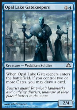 Opal Lake Gatekeepers - Dragon's Maze (Common) [DGM-16] Imagen principal del producto