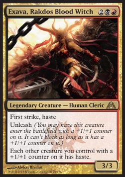 Exava, Rakdos Blood Witch - Dragon's Maze (Rare) [DGM-69] Imagen principal del producto
