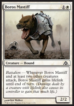 Boros Mastiff - Dragon's Maze (Common) [DGM-1]