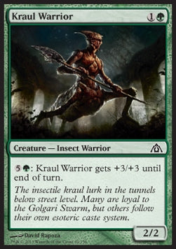 Kraul Warrior - Dragon's Maze (Common) [DGM-42] Hoofdafbeelding
