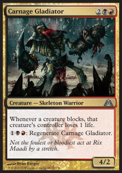 Carnage Gladiator - Dragon's Maze (Uncommon) [DGM-61] Immagine principale del prodotto