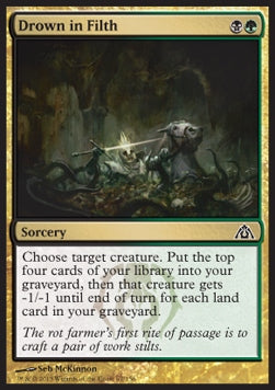 Drown in Filth - Dragon's Maze (Common) [DGM-67] Hover Image