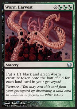 Worm Harvest - Modern Masters (Uncommon) [MMA-195]