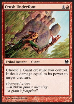 Crush Underfoot - Modern Masters (Common) [MMA-109] Main image
