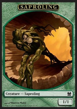 Saproling Token (Green 1/1) - Modern Masters (Token) [MMA-T12] Main image
