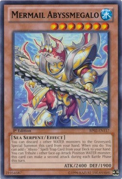 Mermail Abyssmegalo (V.1 - Rare) - Battle Pack 2: War of the Giants (Rare) [BP02-117] Image principale du produit