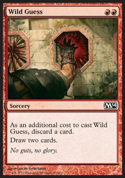 Wild Guess - Magic 2014 (Common) [M14-161] Hover Image