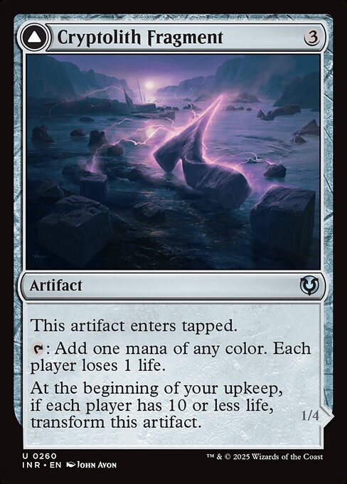 Cryptolith Fragment // Aurora of Emrakul – Innistrad Remastered (INR-260) Magic: The Gathering card | LC-REM-20260804-15582965039436-262b7b55-0b32-4c4f-a2ca-02f0b83fa7a2