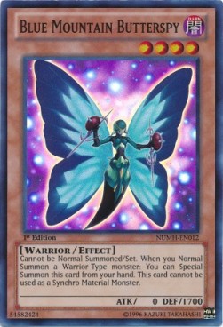 Blue Mountain Butterspy - Number Hunters (Super Rare) [NUMH-012] Hauptbild
