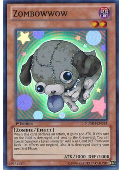 Zombowwow — Number Hunters (NUMH-014) Yu-Gi-Oh! card Hoofdafbeelding
