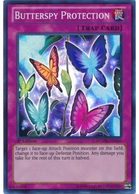 Butterspy Protection — Number Hunters (NUMH-060) Yu-Gi-Oh! card Main image