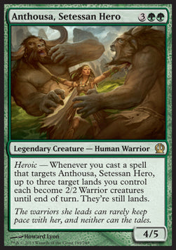 Anthousa, Setessan Hero - Theros (Rare) [THS-149] Hover Image