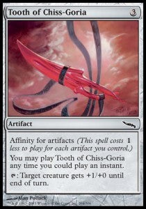 Tooth of Chiss-Goria - Mirrodin (Common) [MRD-264] Hoofdafbeelding