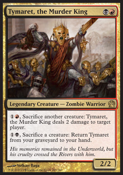 Tymaret, the Murder King - Theros (Rare) [THS-207] Immagine principale del prodotto