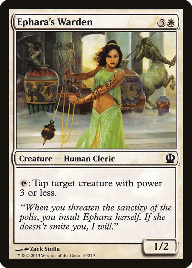 Ephara's Warden - Theros (Common) [THS-10] Main image