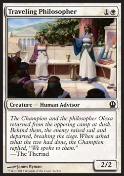Traveling Philosopher - Theros (Common) [THS-34] Imagen principal del producto