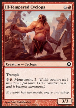 Ill-Tempered Cyclops - Theros (Common) [THS-125] Immagine principale del prodotto