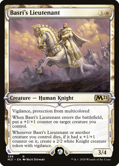 Basri's Lieutenant – Core Set 2021 (M21-288) Magic: The Gathering card | LC-REM-20260804-15151524970828-26439775-7880-4e12-81eb-92185daca3fd