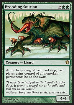 Brooding Saurian - Commander 2013 (Rare) [C13-138] Hauptbild