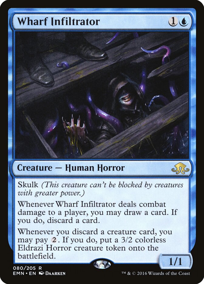 Wharf Infiltrator - Eldritch Moon (Rare) [EMN-80] Immagine principale del prodotto