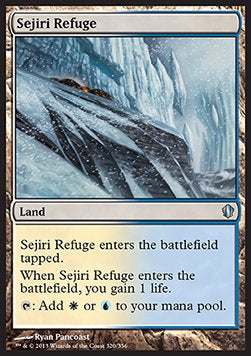 Sejiri Refuge - Commander 2013 (Uncommon) [C13-320]