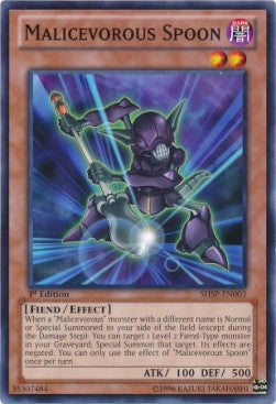 Malicevorous Spoon - Shadow Specters (Common) [SHSP-003] Immagine principale del prodotto