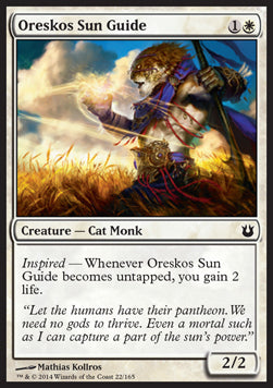 Oreskos Sun Guide - Born of the Gods (Common) [BNG-22] Image principale du produit